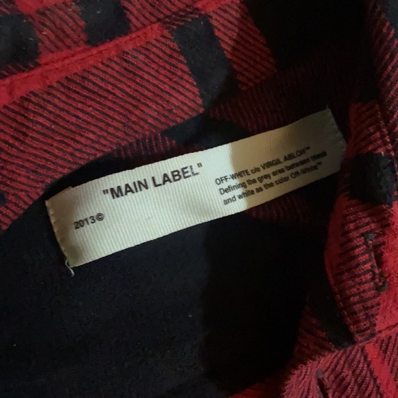 Off-White
Diagonal stencil checkered flannel shirt - Picture 2 of 6